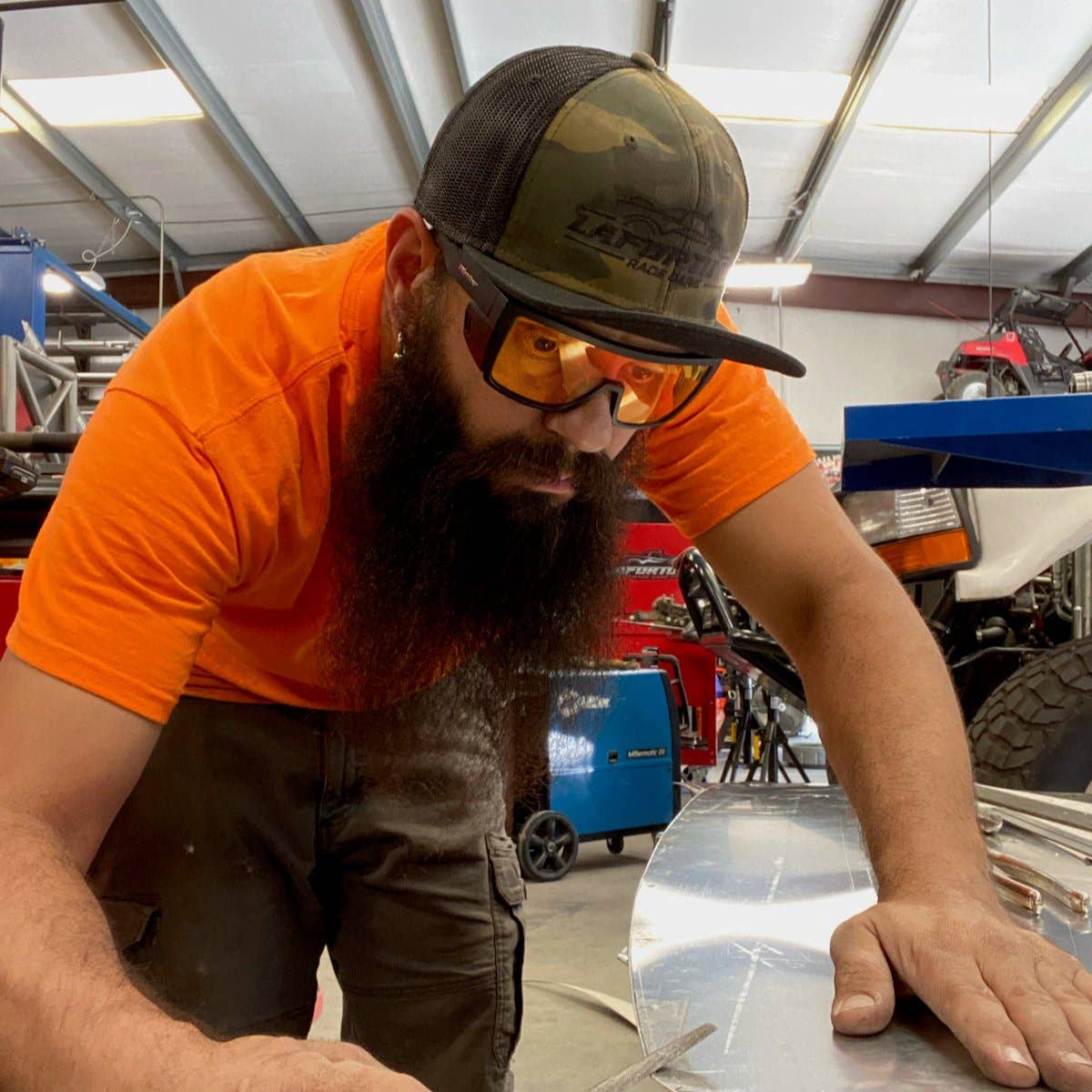 Under The Sun Originals / Bomber Eyewear – Engroshandel Solbriller - Unisex – Buzz Bomb Sikkerhed - Fotokromisk Ild Rød Orange Spejl11