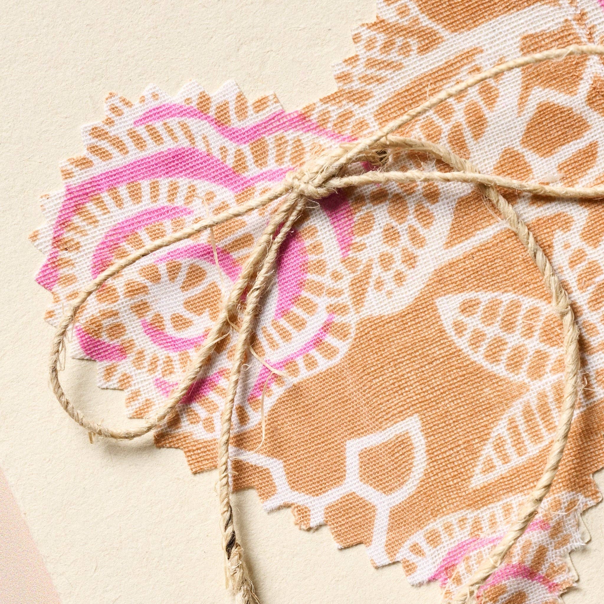 Ten Thousand Villages - Vente Carte de vœux classique - Carte de vœux Heartstrings - Assortie2