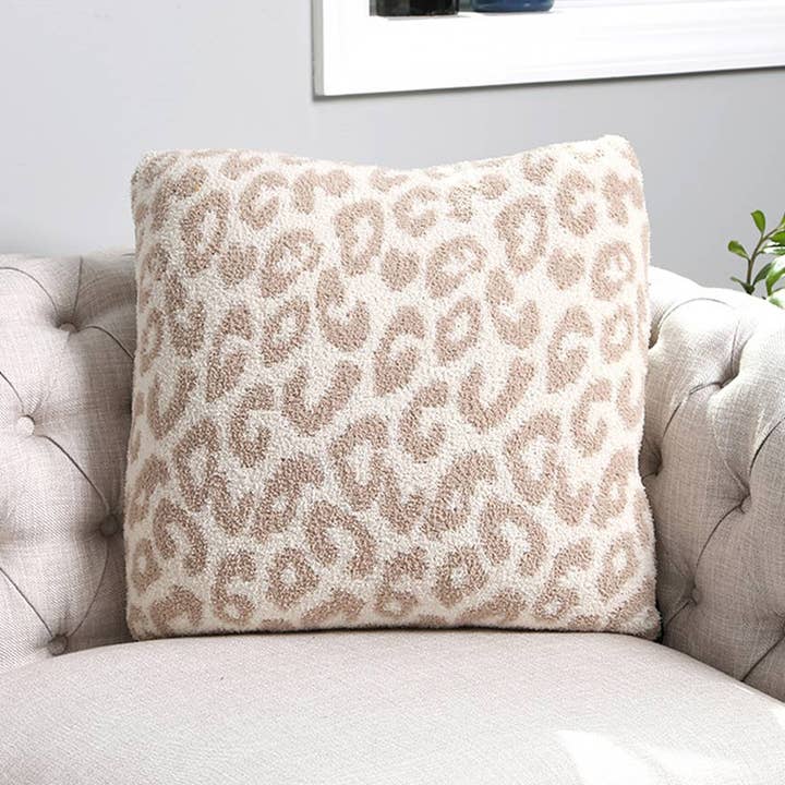 Sensibling Corp. - Wholesale Throw Pillow Cover - Leopard Patterned Cushion Cover