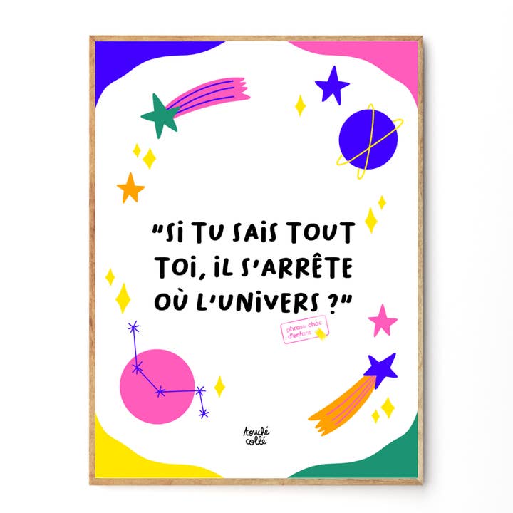 THE POSTER THAT MAKES HMMM A4 for wholesale by Touché Collé