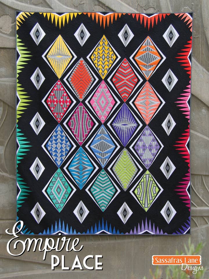 Empire Place Quilt Book for wholesale by Sassafras Lane Designs