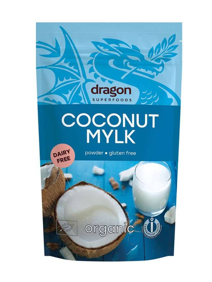 Kokosnuss-Mylk, Pulver, Bio, Drachen-Superfoods, 150g für den Großhandel von Smart Organic