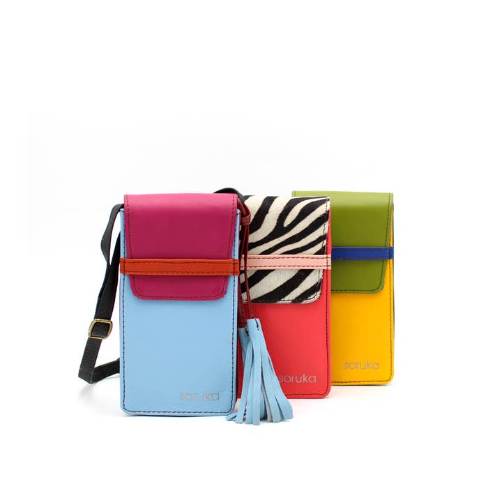 Soruka - Wholesale Phone Wallet - Women's - Erin Print · Phone bag