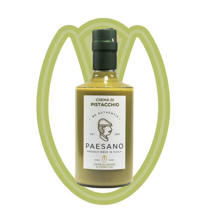 Paesano Srl - Vente Liqueur - Crème de liqueur de pistache sicilienne (17°)