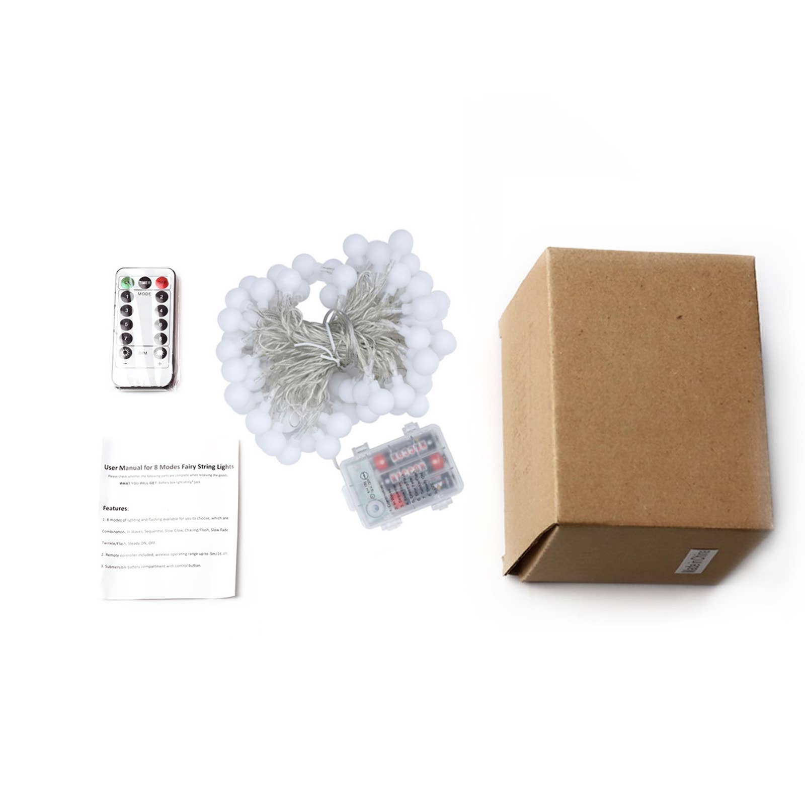 SELLVAY Fairy String Lights - Wholesale String lights - 33 FT100 LEDs Battery Operated Fairy Lights3