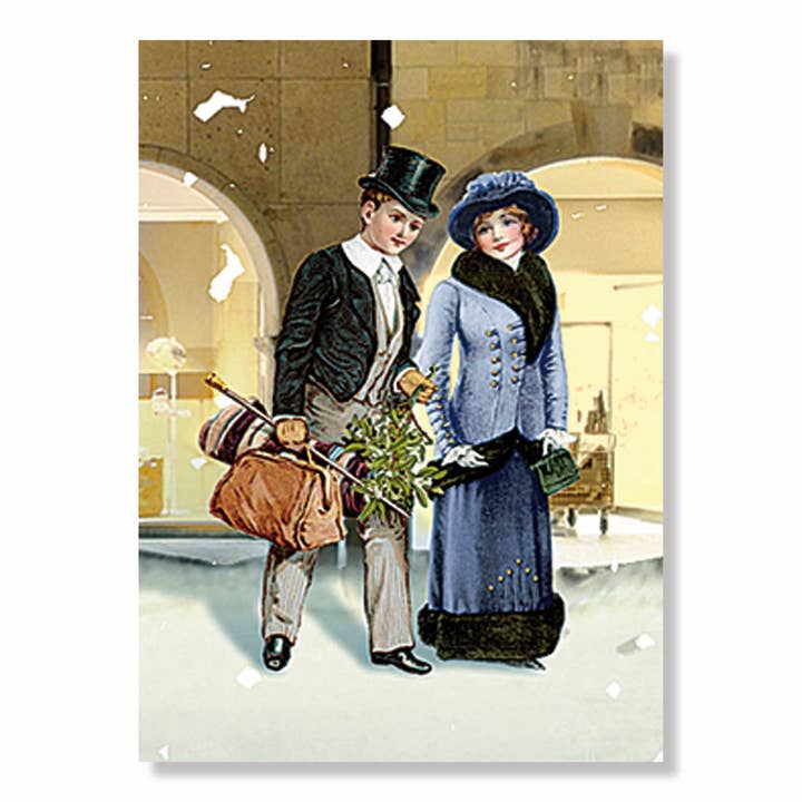 Alison Gardiner Designs - Wholesale Advent Calendar - Christmas Lights Cityscape Traditional Advent Calendar
