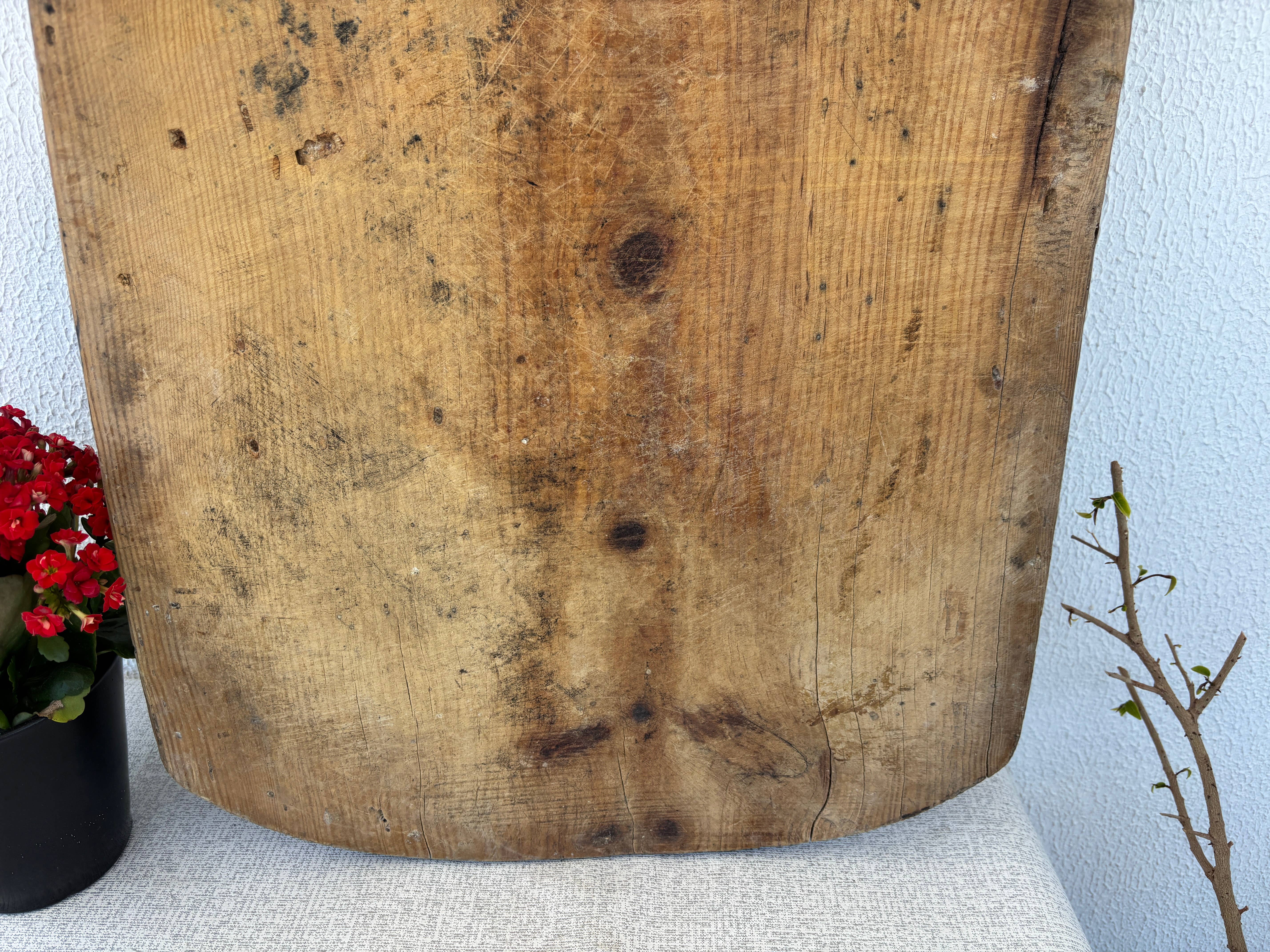 Rustic Remnents - Vente Planche à découper - Planche à pain antique anatolienne – Planche à découper turque rustique4