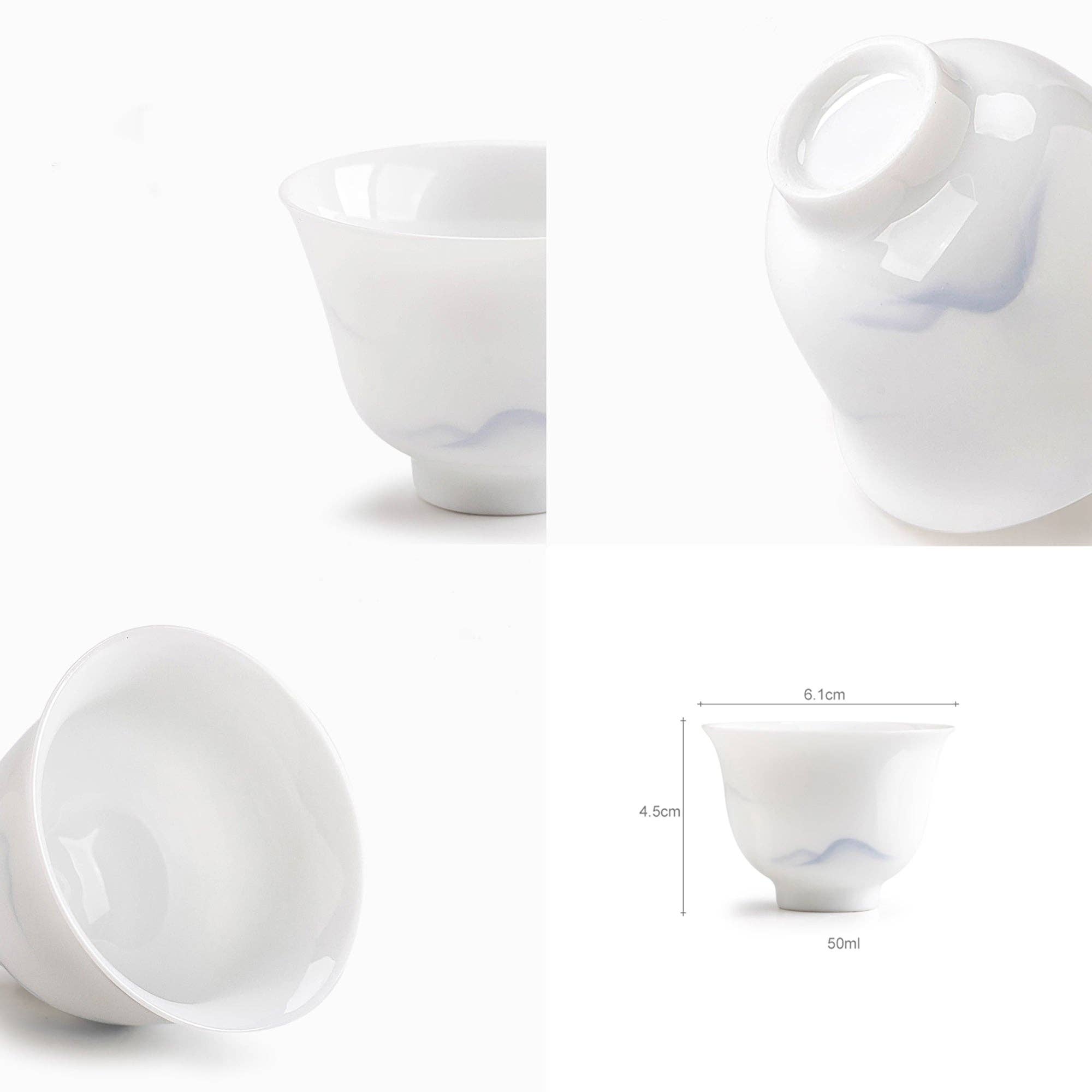 MinoCraft - Wholesale Coffee/Tea Cup - Ceramic Tea Cup in "Distant Mountains" Theme4