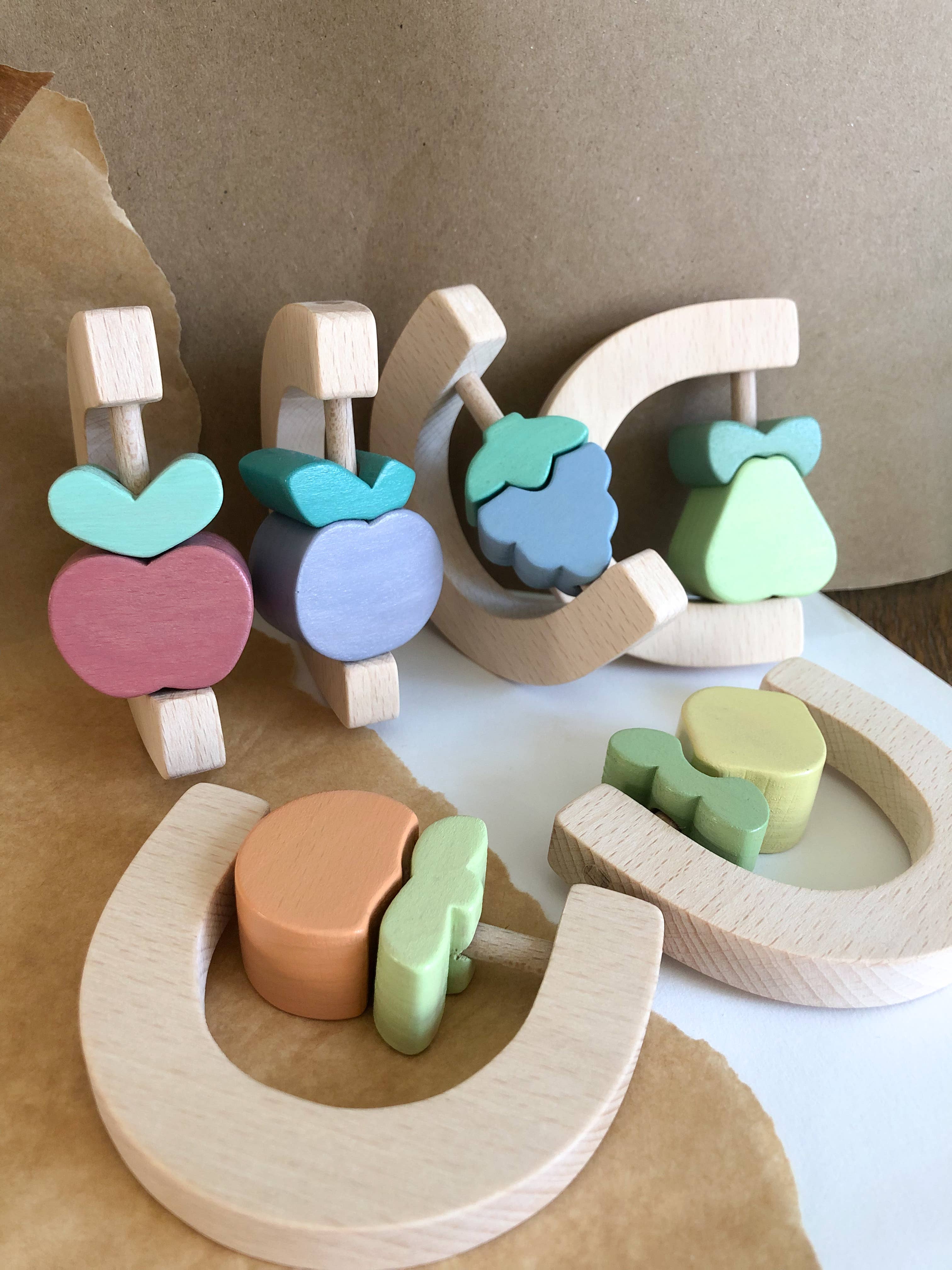 KMR Childwood - Wholesale Clutching Toy - Baby - Plum fruit rattle6