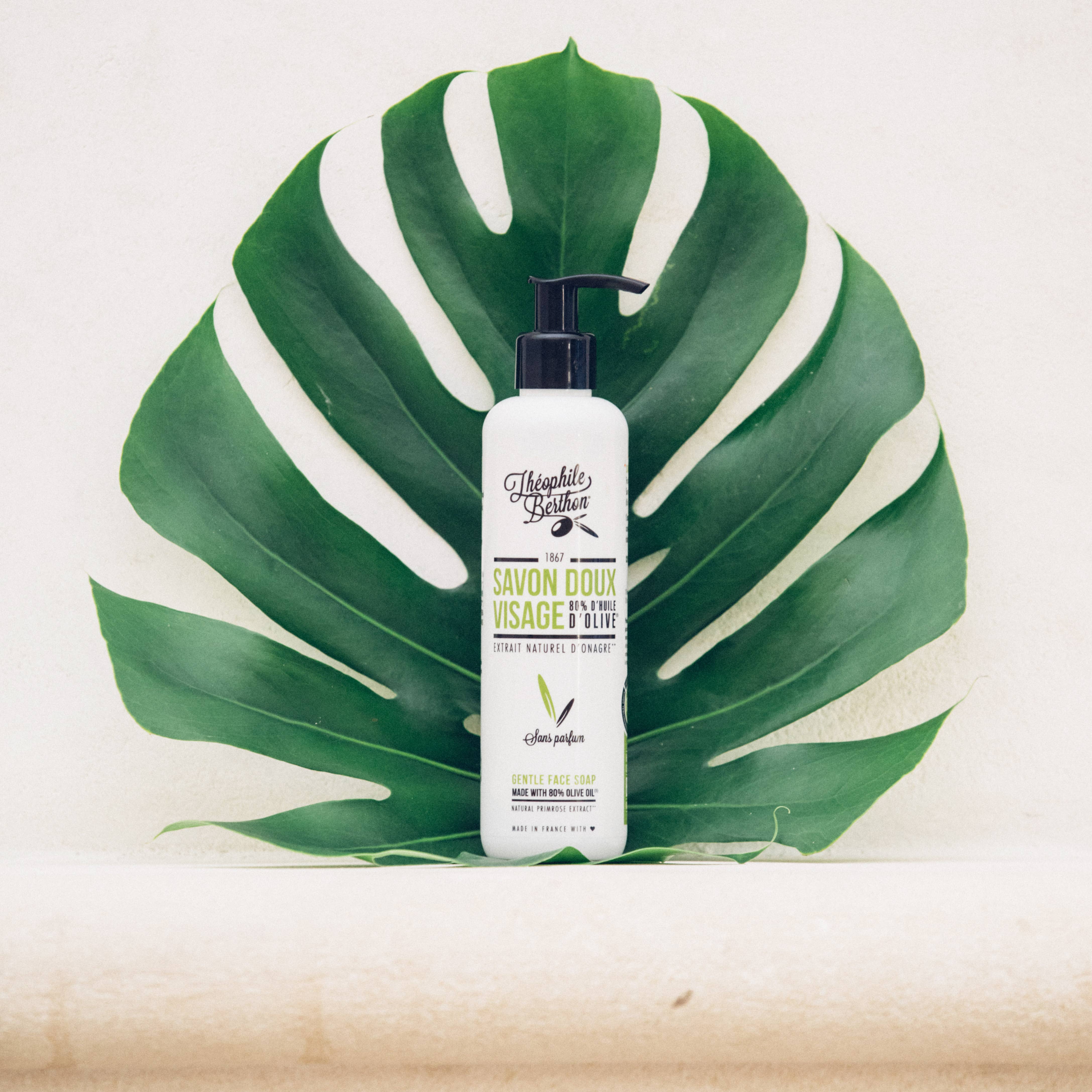 Theophile Berthon – wholesale Facial cleanser – LIQUID FACE SOAP WITH OLIVE OIL AND EVENING PRIMROSE EXTRACT1