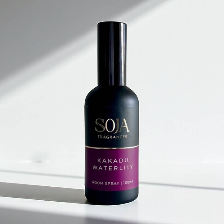 Kakadu Waterlily 100ml Room Spray for wholesale by Soja Fragrances