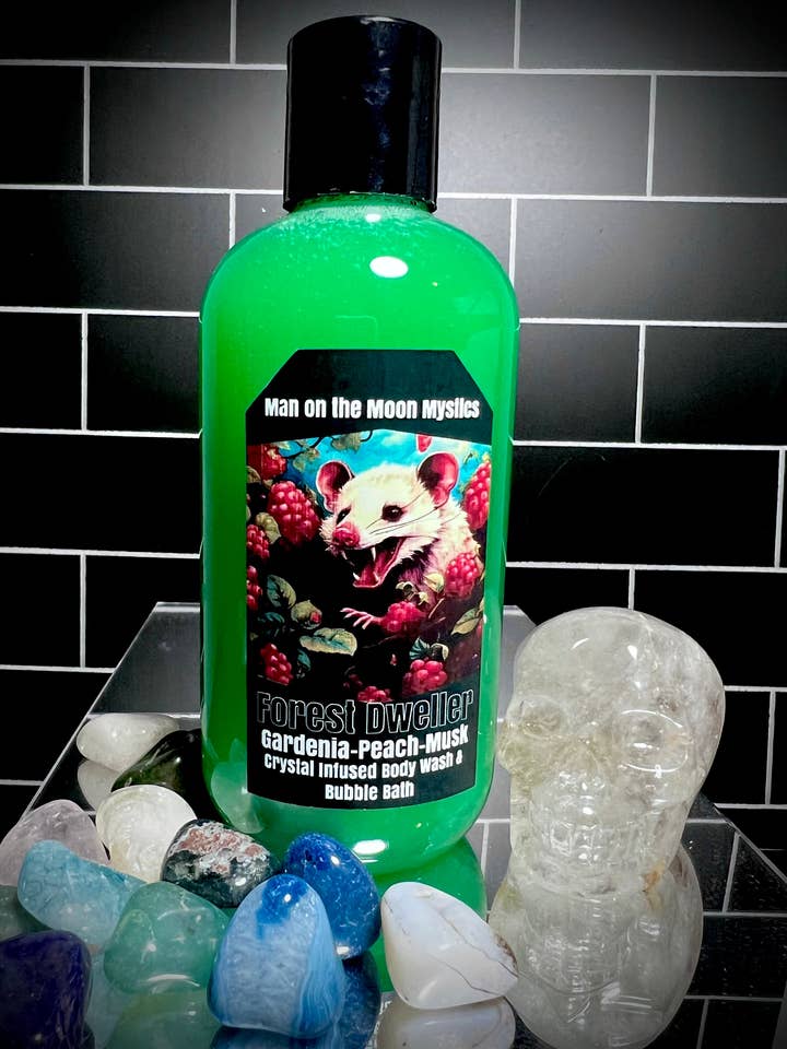 Forest Dweller Body Wash & Bubble Bath for wholesale by Man on the Moon Mystics