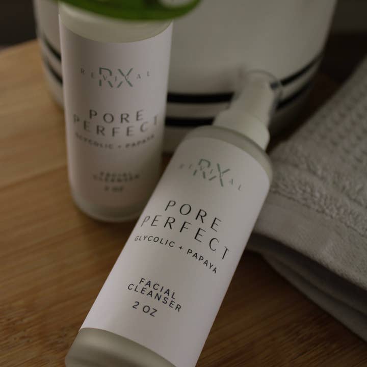 revival rx - Wholesale Facial Cleanser - PORE PERFECT: exfoliating facial cleanser1