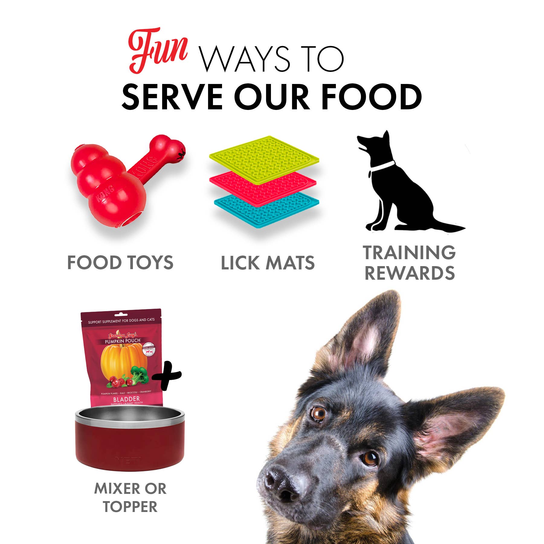 Grandma Lucy's - Wholesale Pet Supplement - Dog - Pumpkin Pouch Bladder - 6oz5