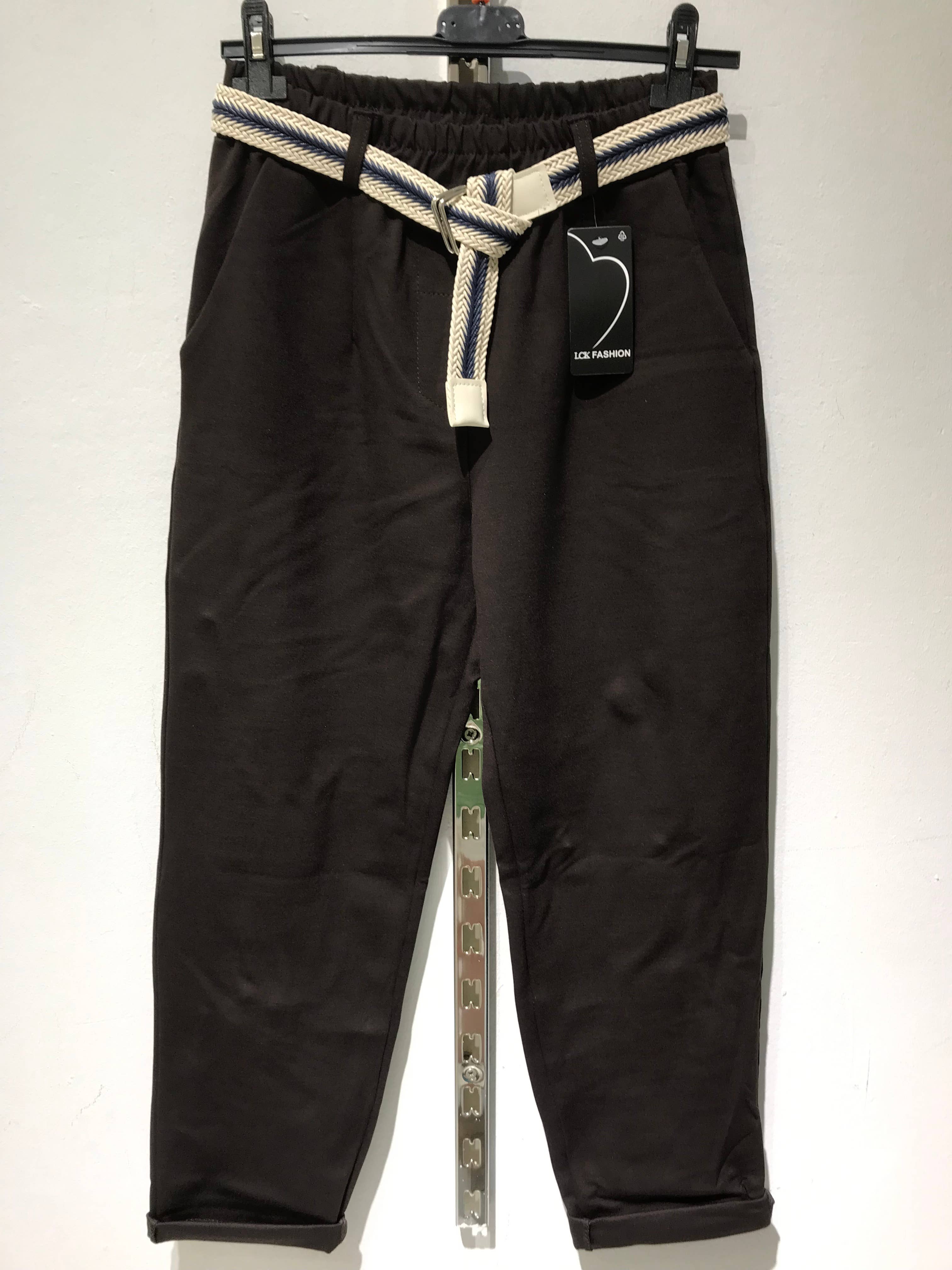 Only Yuan – wholesale Pants – Women's – ref 20371 trousers with belt5