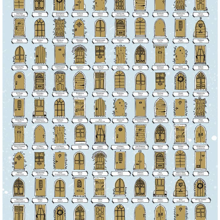 Dream Cities 100 Sheet Pack + Pink Cabin Suitcase for wholesale by ENJOYERS