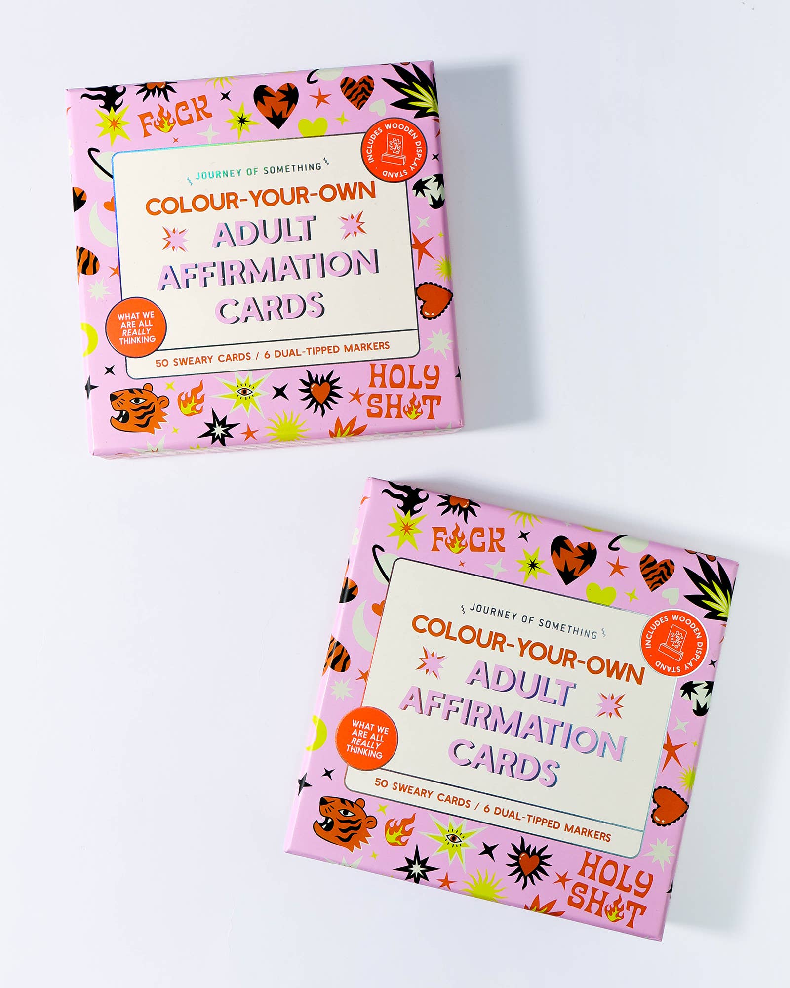 Journey Of Something AU & EU - Wholesale Card game - Colour Your Own Adult Affirmation Cards5