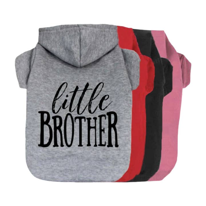 Little Brother Dog Hoodie for wholesale by The Honest Dog Company