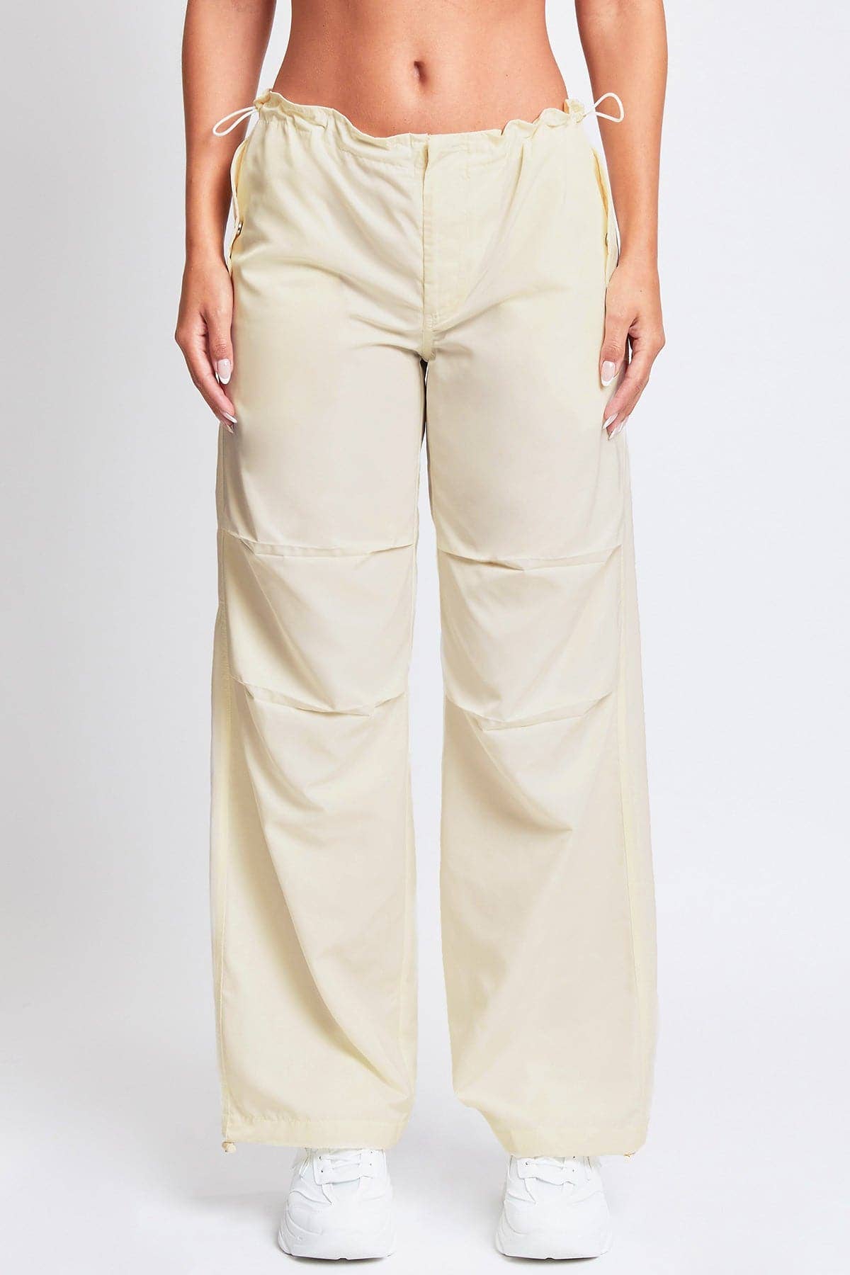 YMI - Wholesale Pants - Women's - Relaxed Nylon Parachute Pants-P1761N116