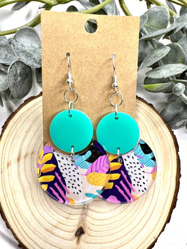 Caribbean Crescent Earrings for wholesale by Lindsey Lane Wholesale