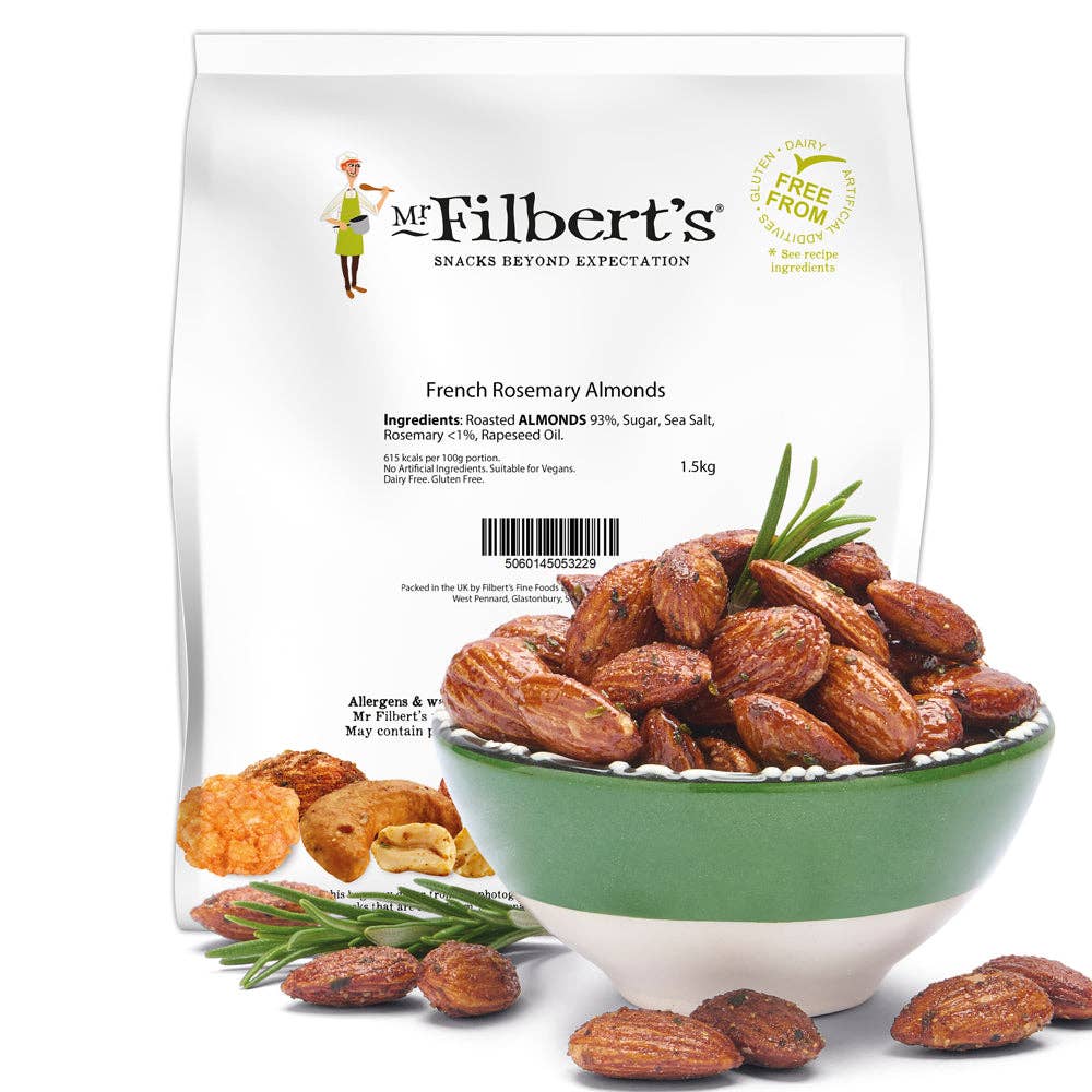 Mr Filbert's – wholesale Nuts – French Rosemary Almonds4