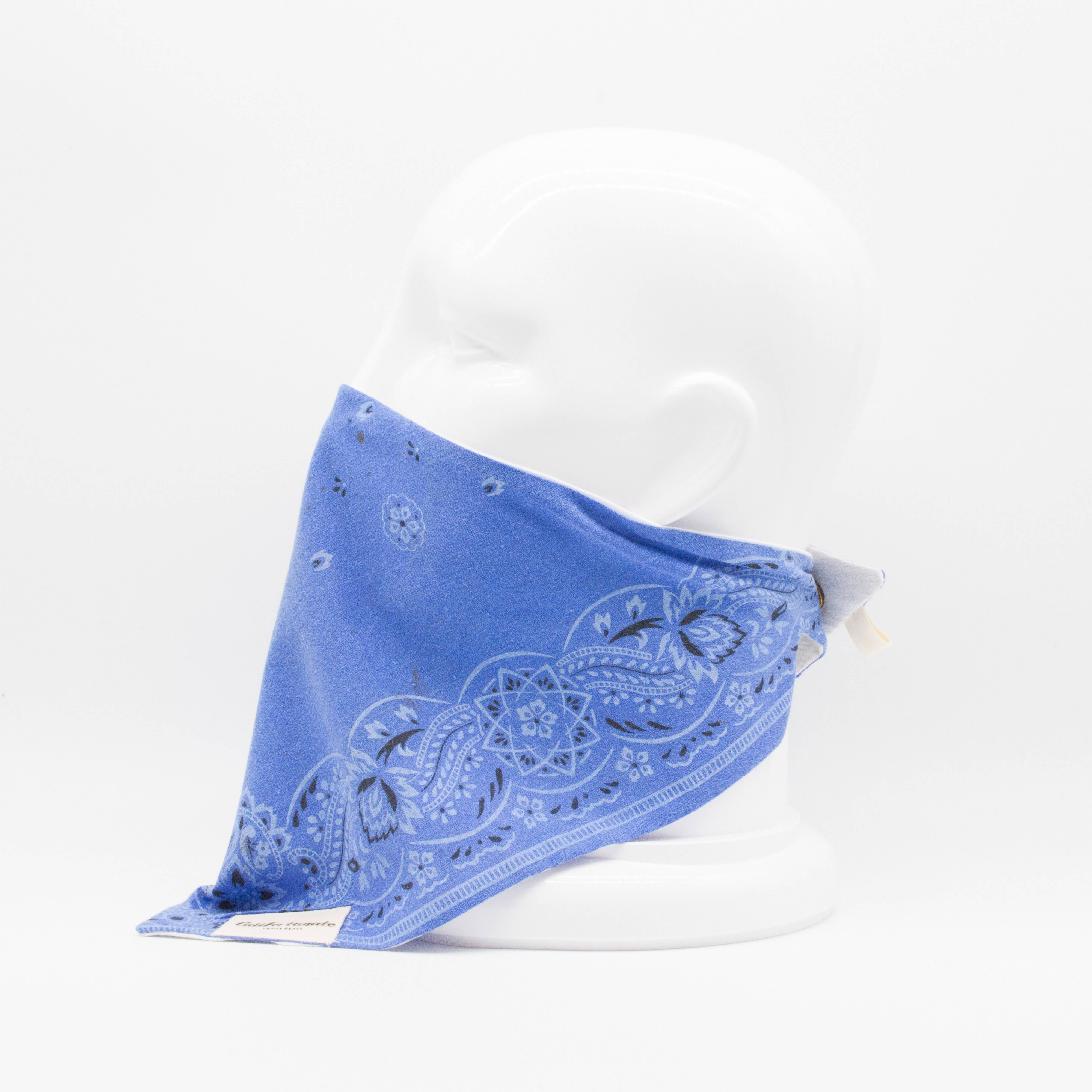 Maskdanna by Califortunate - Wholesale Non-Medical Disposable Mask - MASKDANNA VINTAGE BANDANNA (PURPLES)1