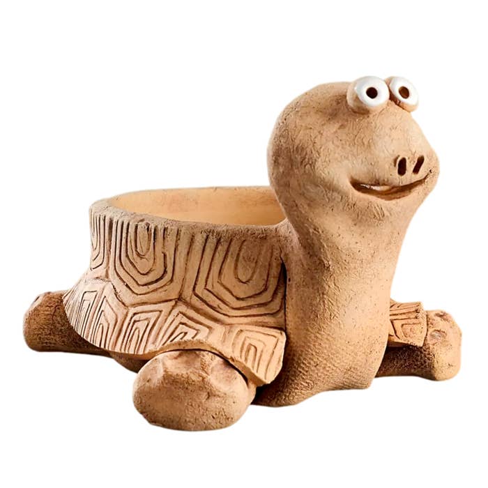 Turtle Ceramic Planter. Flower Pot / Terracotta for wholesale by STP