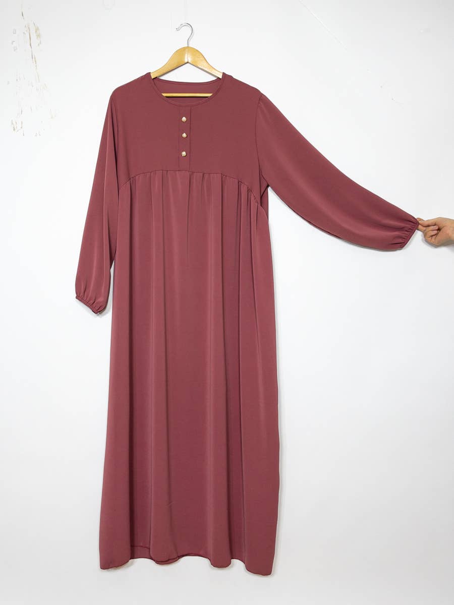 IDEAL OUTFIT - Vente Robe – femme - Robe abaya porte feuille ref:2372jazz38