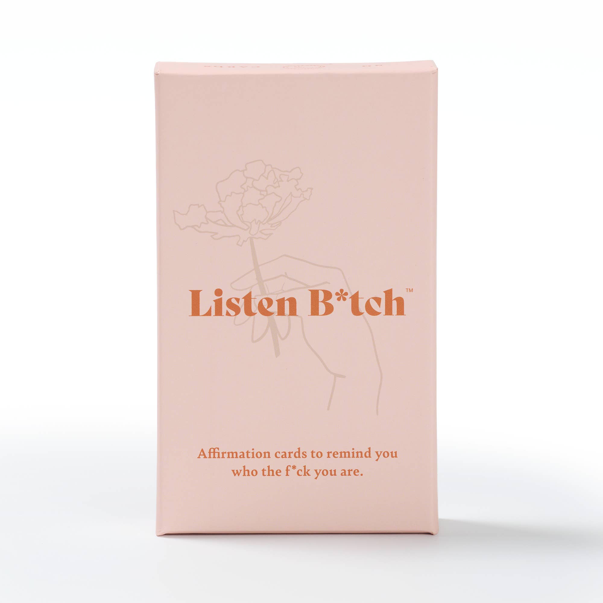 Listen Bitch - Vente Carte de tarot/oracles - Écoute Salope Cartes d'Affirmation (Livraison Gratuite)