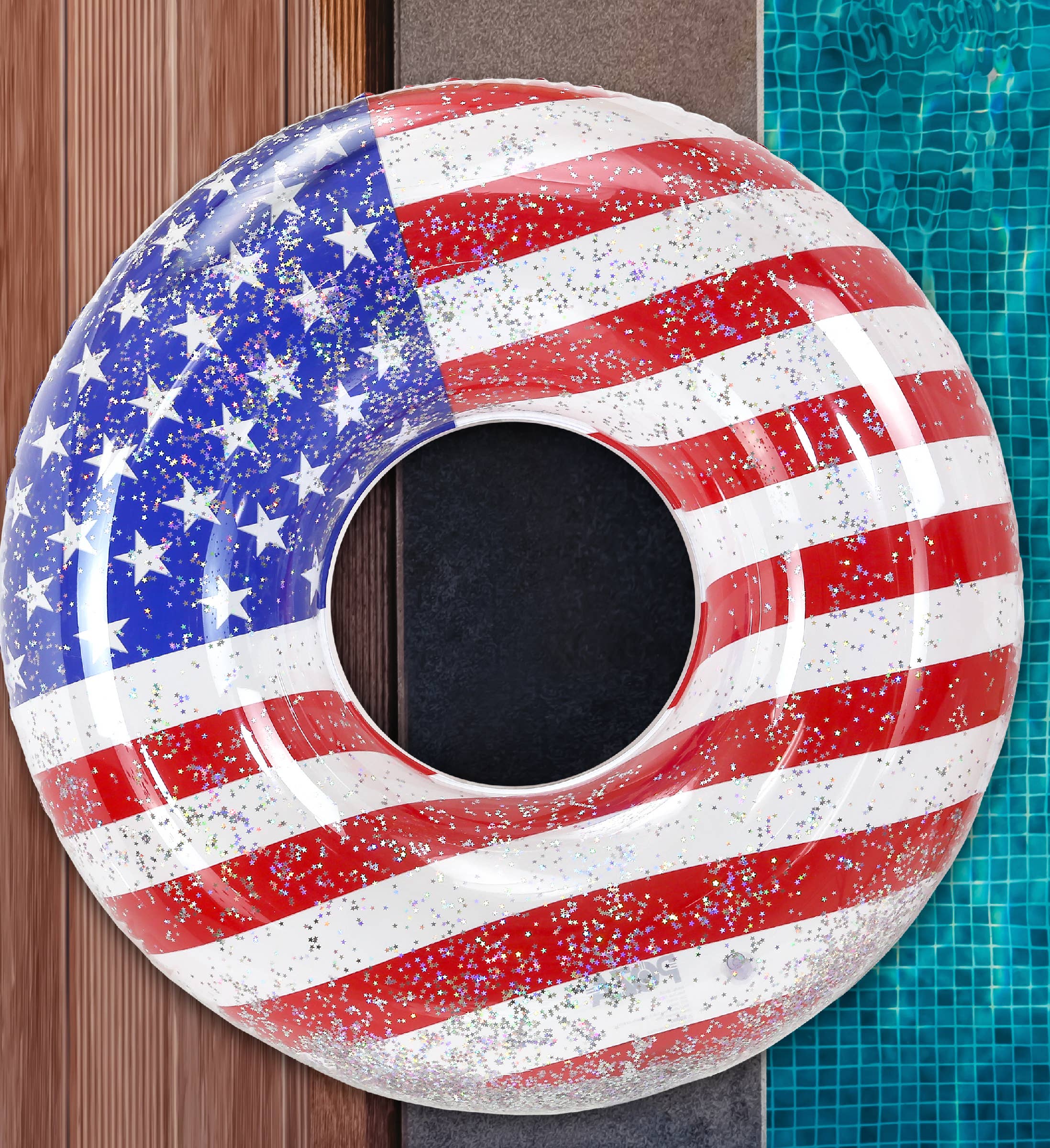 Cota Global - Wholesale Inflatables - Pool Float - Giant 48 Inch Tube - Usa Flag6