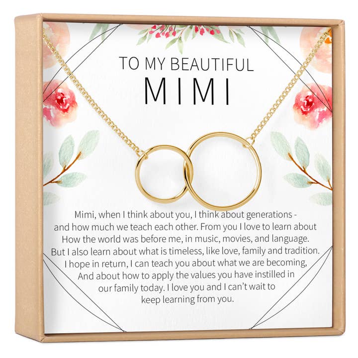 Grandmother Necklace for wholesale by Dear Ava