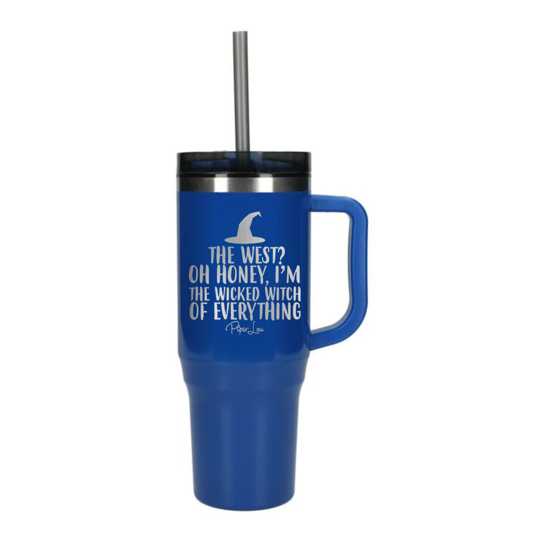Piper Lou Collection - Wholesale Insulated Mug/Tumbler - Wicked Witch Of Everything Laser Etched 40oz Tumbler + Straw2