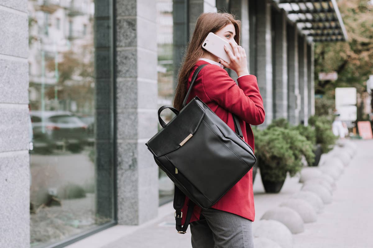 P.MAI - Wholesale Backpack - Women's - Astrid Vegan Backpack - Charcoal11