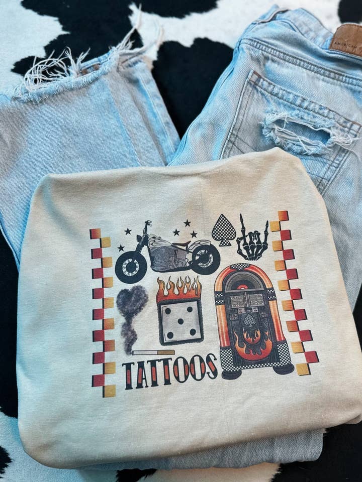 Tatuerad Jukebox för wholesale av Barbed Wire Bassets