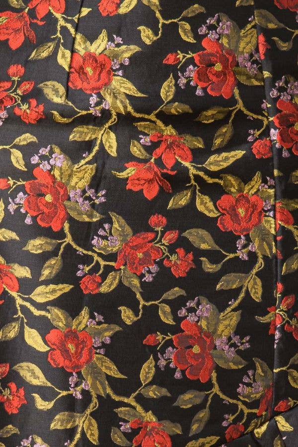 SCHWARZ EIN GEWEBTER ROCK-BIK1131 für den Großhandel auf Faire5