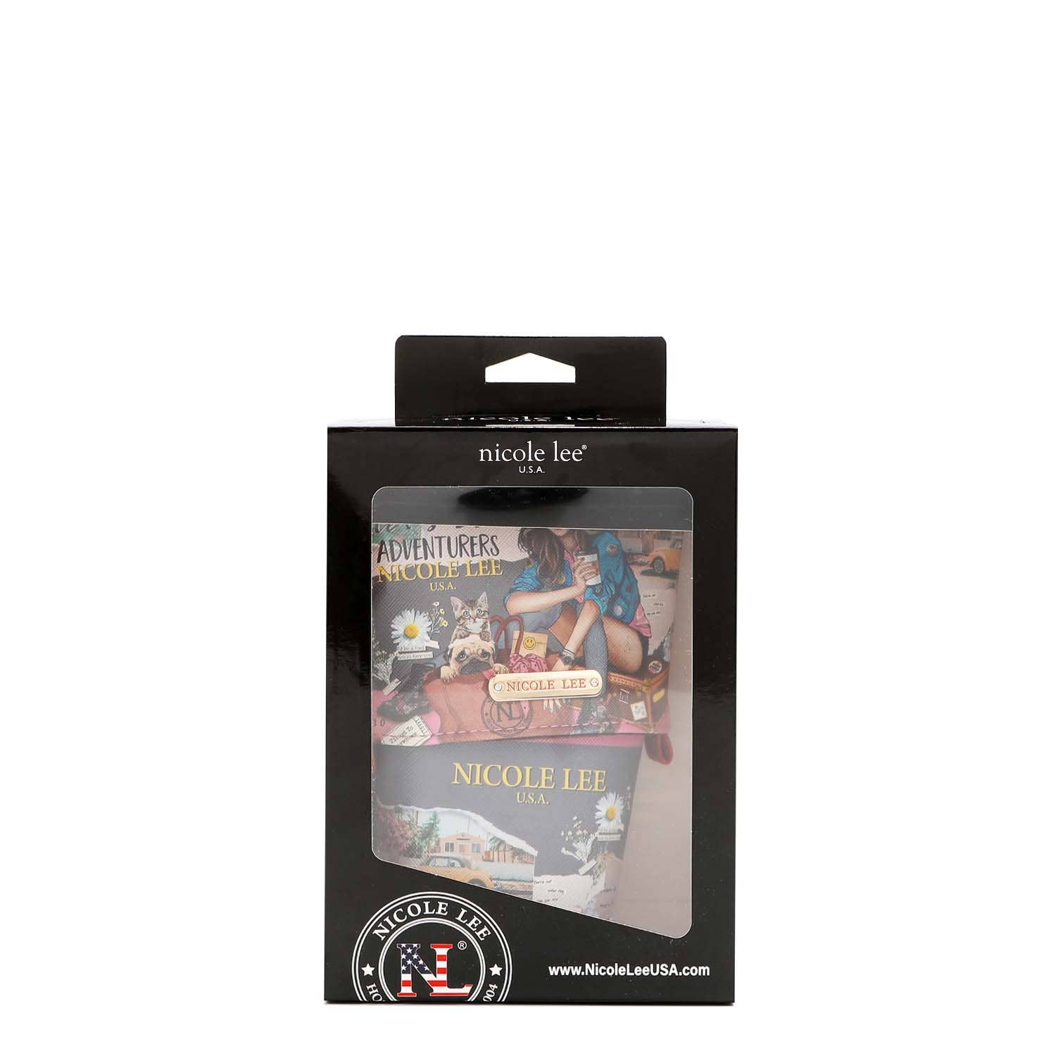 Nicole Lee USA - Wholesale Makeup/Cosmetic Bag - LAYERED MAKEUP BRUSH HOLDER16