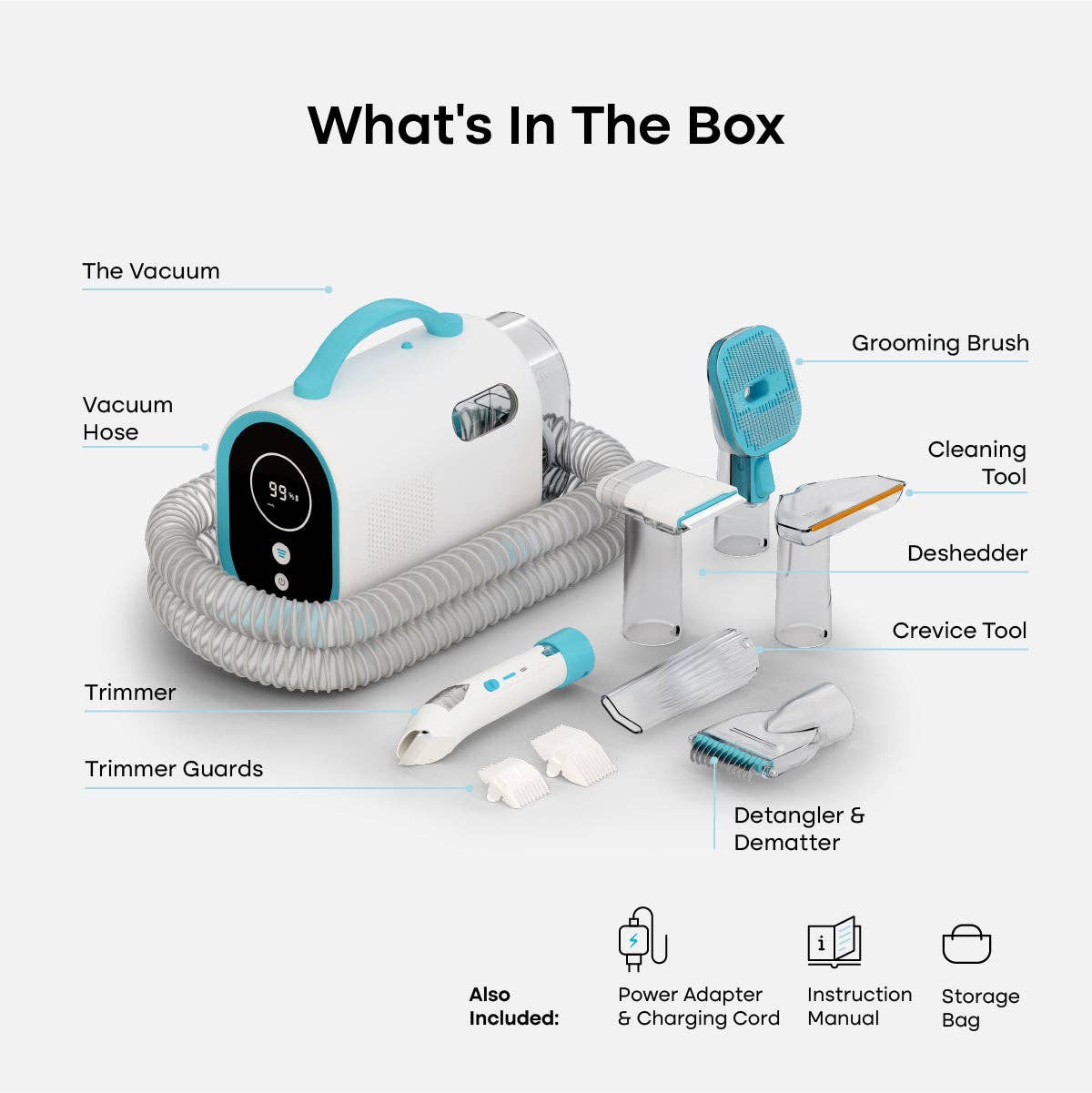 Uproot Clean - Wholesale Pet Grooming Set - Dog - Uproot Clean Cordless Pet Grooming Kit Retail  (2 Unit Case Pack)1