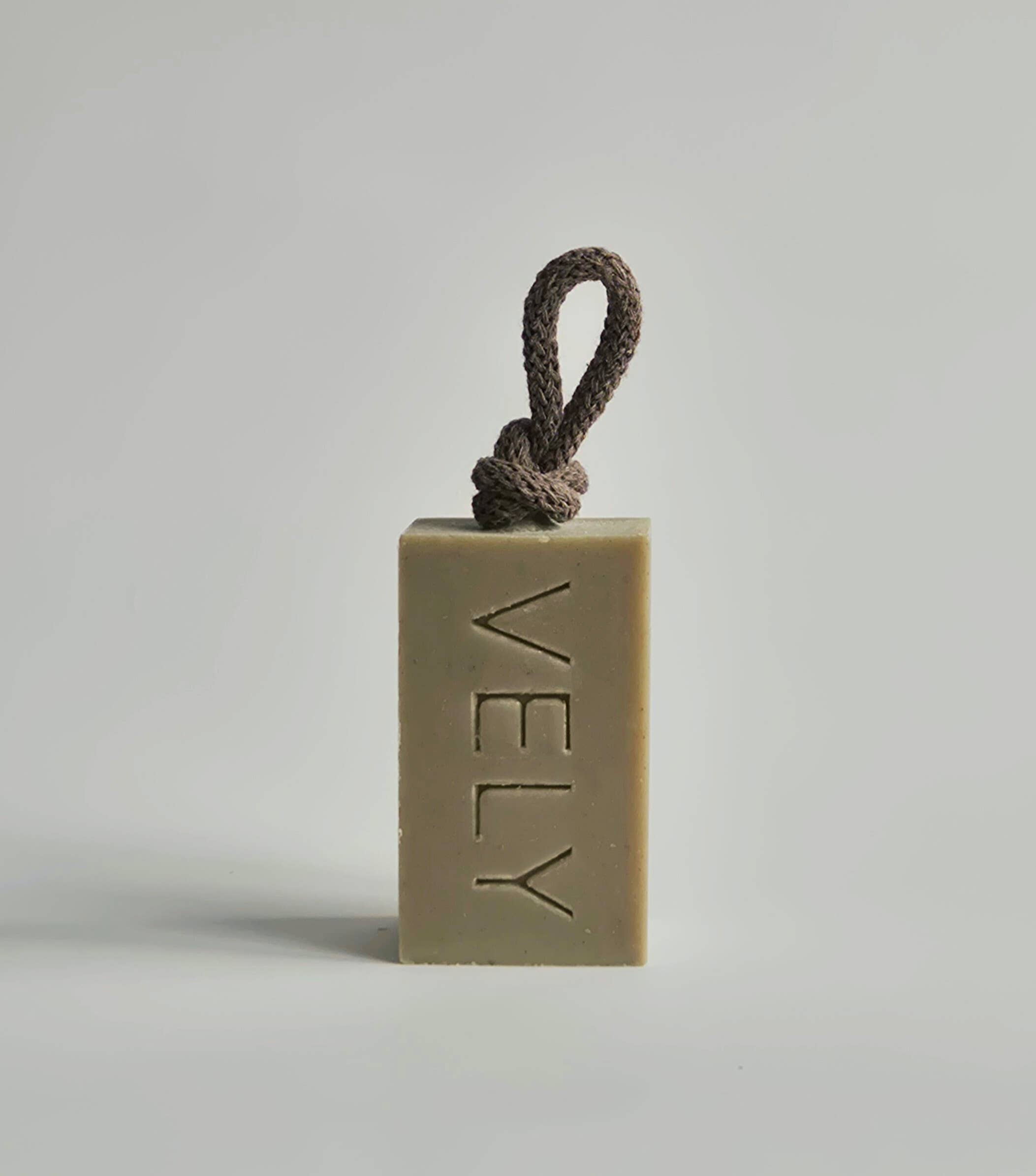 The Vely Soapery - Wholesale Bar Soap - Natural Handmade Soap On A Rope "Sea Meditation" 2