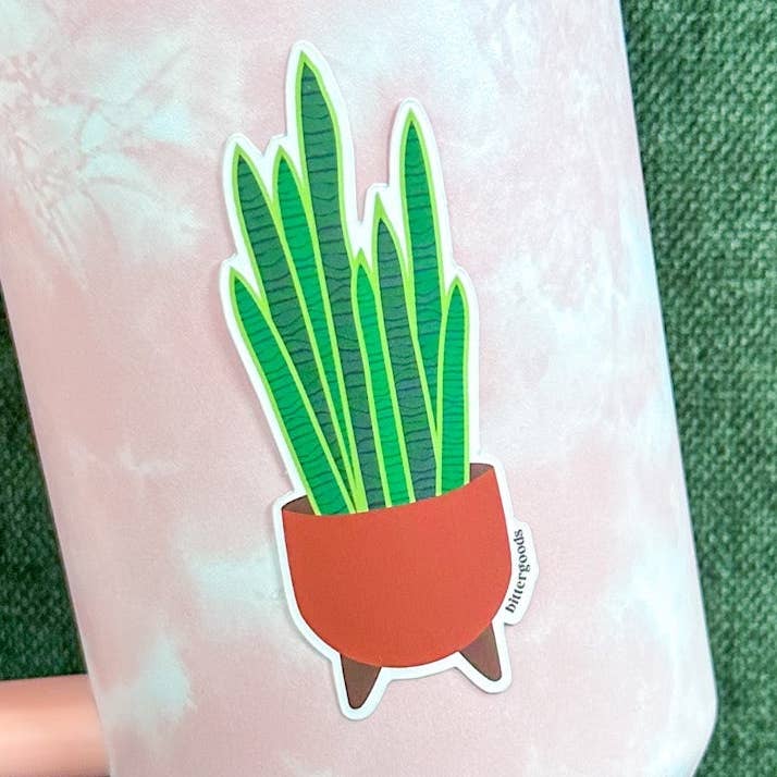 Snake Plant Sticker for wholesale by Bittergoods