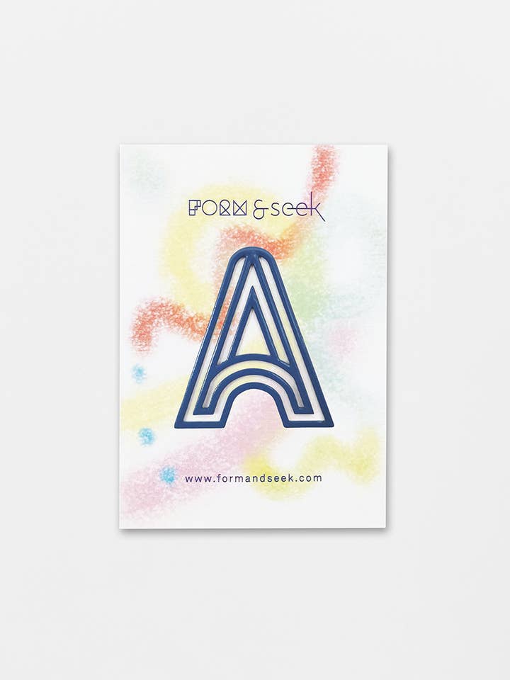 Trombones XL Alphabet pour la vente par Form & Seek
