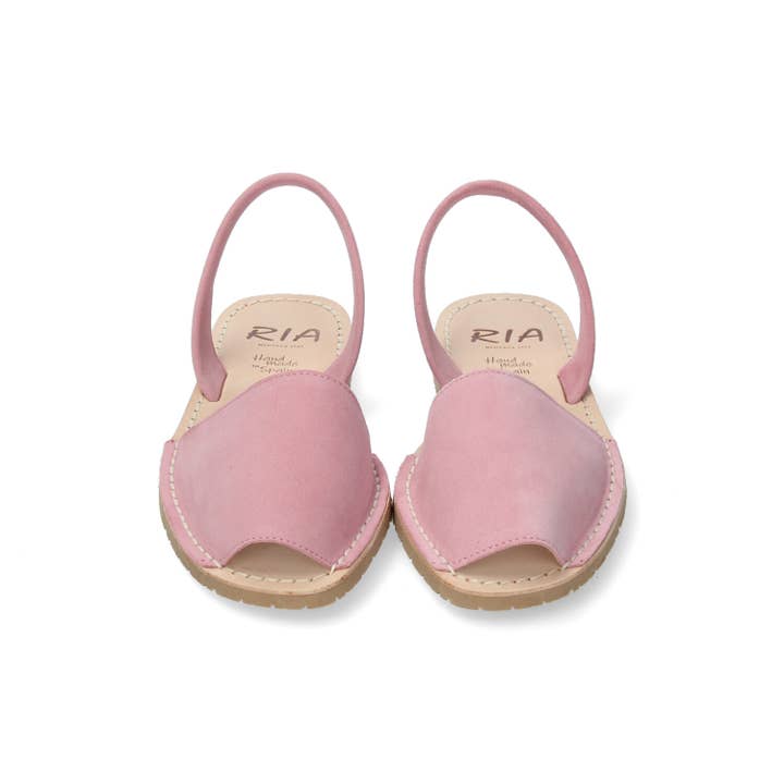 Classic Minorcan sandal for women in pink for wholesale by Ria Menorca