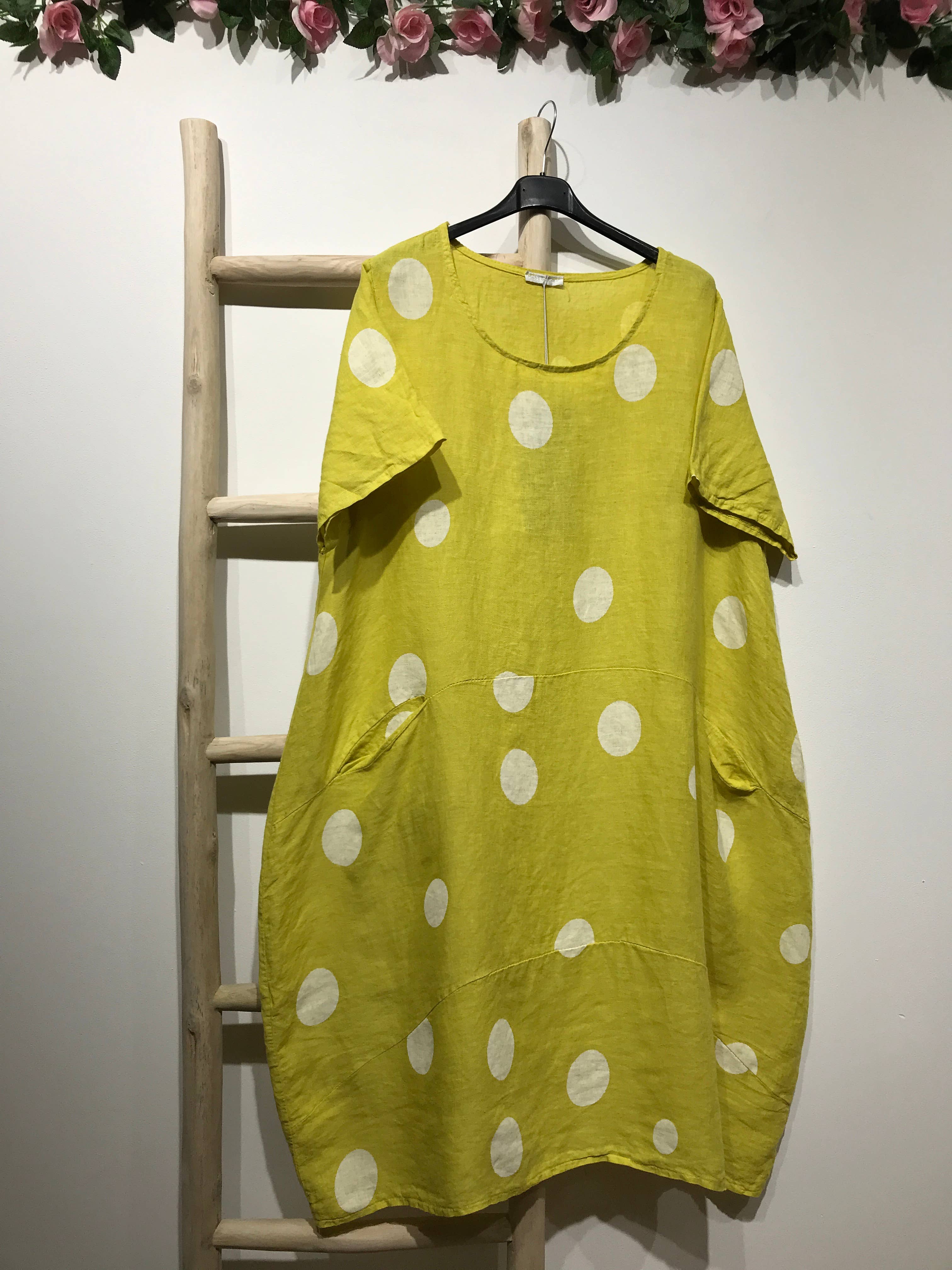 LINEN & COTTON HOUSE - Wholesale Dress - Women's - LINEN DRESS. 17600 SPRING SUMMER CLOTHING76