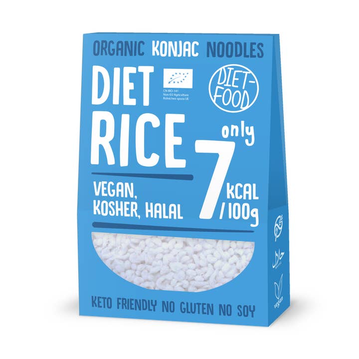 Diet Food - Wholesale Pasta - Bio Shirataki Konjac Pasta Rice 385 g0