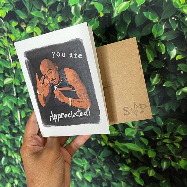 You Are Appreciated Card for wholesale by Sarah Pilar