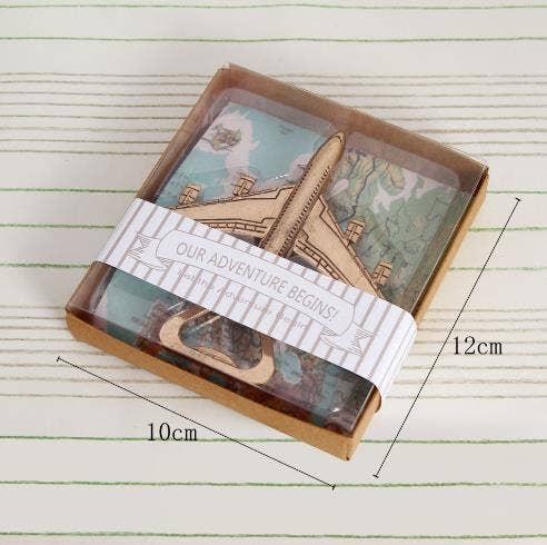 Fiona Accessories - Wholesale Bottle/Wine Opener - Gold Airplane Bottle Opener, Birthday Gift for Men5