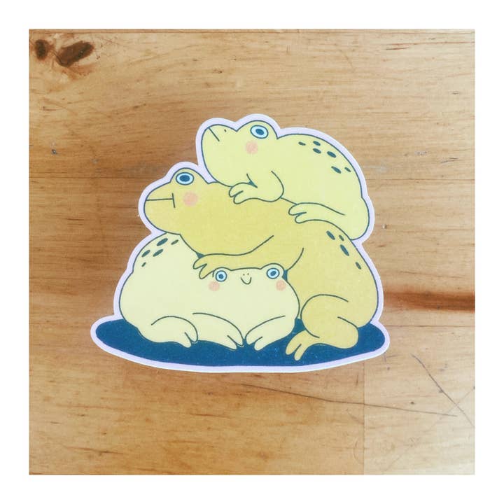 Sydney Warnes - Wholesale Sticker - Toad Pile Sticker3