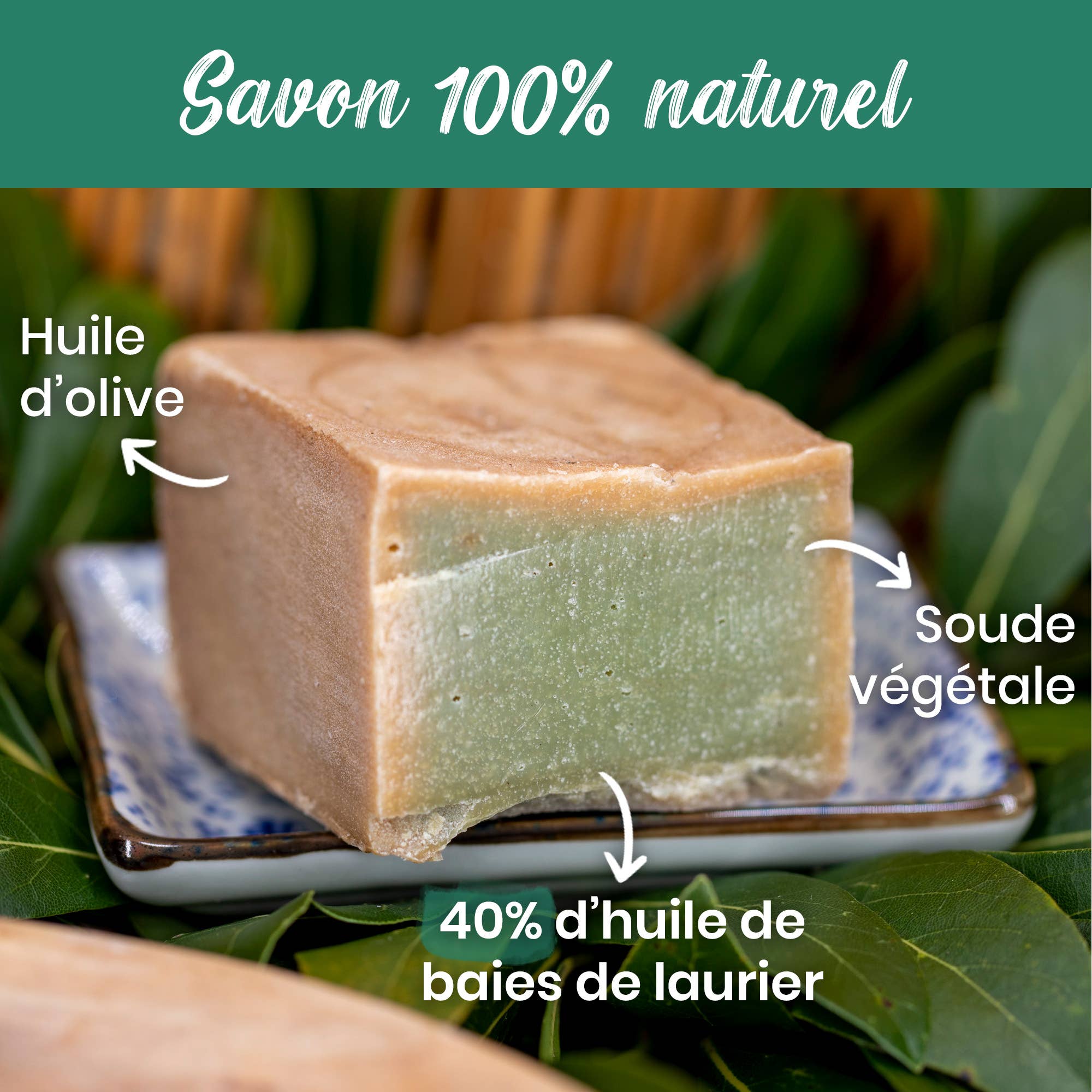 Orinko – wholesale Bar Soap – 5+1 FREE: Traditional Aleppo soap x14