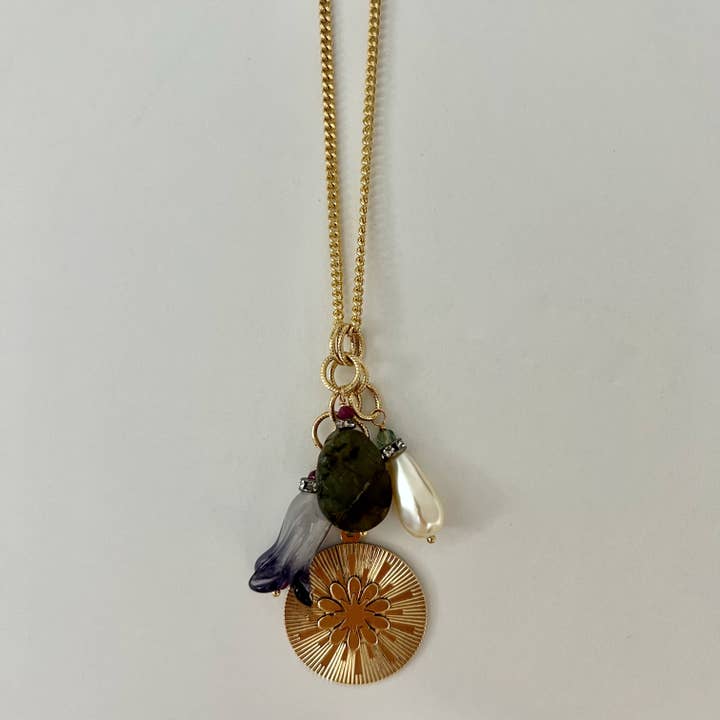 Sandrine France Studio - Wholesale Pendant/Charm Necklace - Elowen Necklace