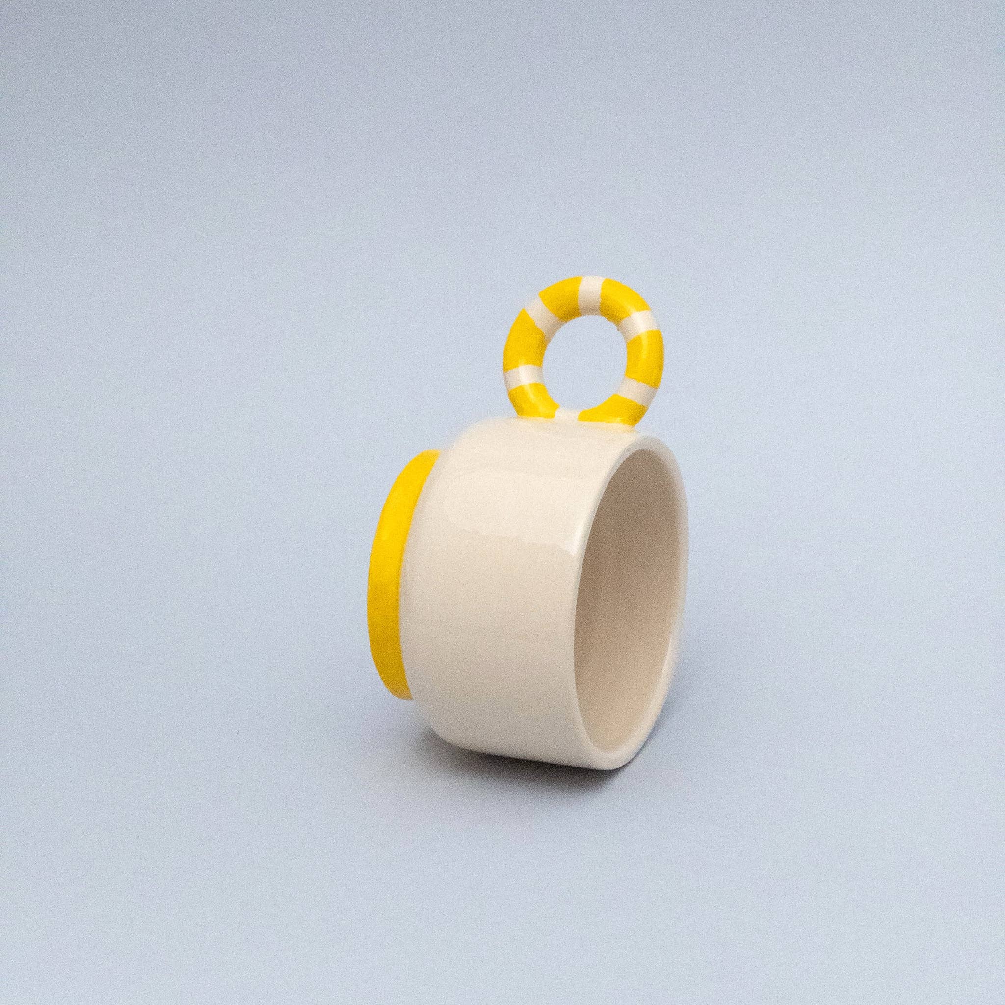 Odeon Studio - Wholesale Coffee Mug - SPLASH low yellow handmade in Italy1