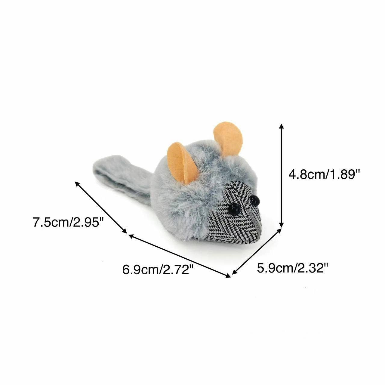 Cheerhunting - Wholesale Pet Toy - Cat - Moo – Pull-Tail Wiggling Mouse Cat Toy1